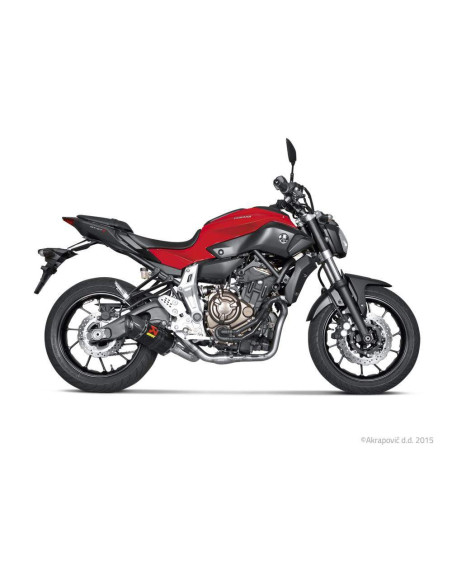 ESCAPE AKRAPOVIC YAMAHA MT-07 14-18