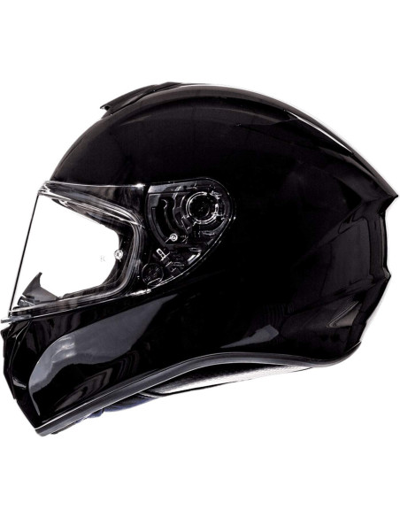 Casco Xxdoble Basic Color Negro brillo