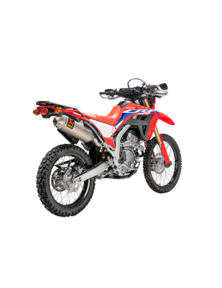 SILENCIADOR TITANIUM MUFFLER MARCA AKRAPOVIC HONDA CRF 300 L ABS