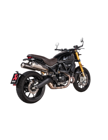 SILENCIADOR MARCA AKRAPOVIC DUCATI SCRAMBLER 1100 ABS