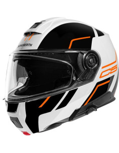 CASCO MARCA SCHUBERTH C5 MASTER DE COLOR NARANJA BRILLO 2