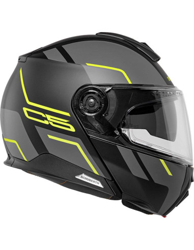 CASCO MARCA SCHUBERTH C5 DE COLOR MASTER AMARILLO MATE