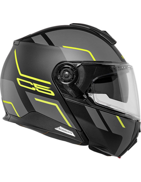CASCO MARCA SCHUBERTH C5 DE COLOR MASTER AMARILLO MATE