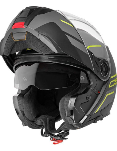 CASCO MARCA SCHUBERTH C5 DE COLOR MASTER AMARILLO MATE