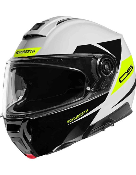 CASCO MARCA SCHUBERTH C5 ECLIPSE AMARILLO BRILLO