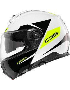 CASCO MARCA SCHUBERTH C5 ECLIPSE AMARILLO BRILLO 2