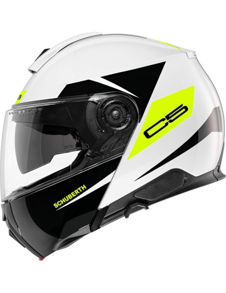 CASCO MARCA SCHUBERTH C5 ECLIPSE AMARILLO BRILLO