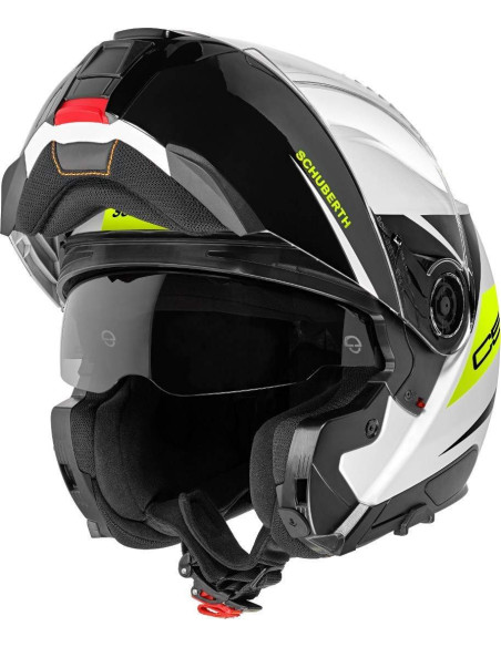 CASCO MARCA SCHUBERTH C5 ECLIPSE AMARILLO BRILLO