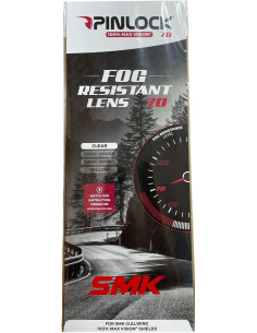 PINLOCK Adaptable para Casco SMK Modular Gullwing trasparete Clear 100% MAX Visor 2