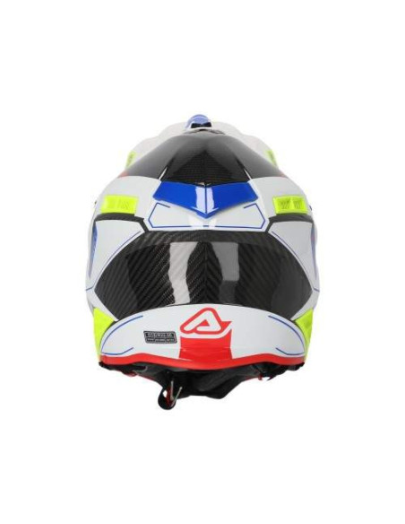 CASCO ACERBIS STEEL CARBON BLANCO Y NEGRO