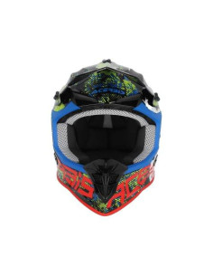 CASCO ACERBIS LINEAR BLANCO Y NEGRO 2