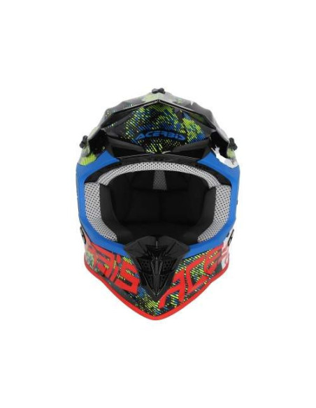 CASCO ACERBIS LINEAR BLANCO Y NEGRO