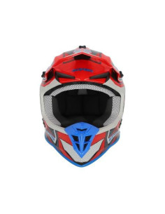 CASCO ACERBIS LINEAR ROJO Y AZUL 22.06 2