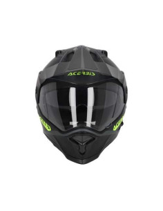 CASCO ACERBIS REACTIVE NEGRO Y GRIS 22.06 2