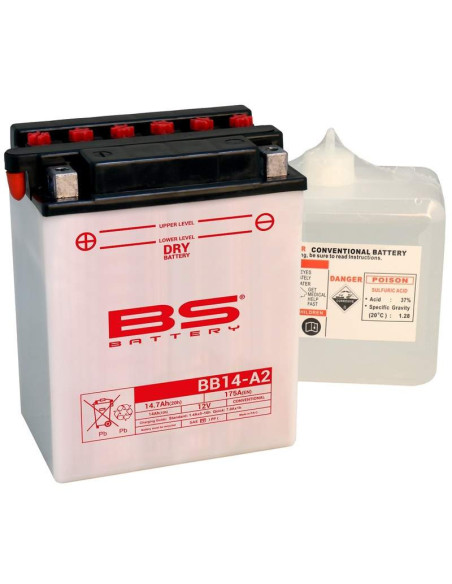 Batería Marca BS BATTERY YB14-A2