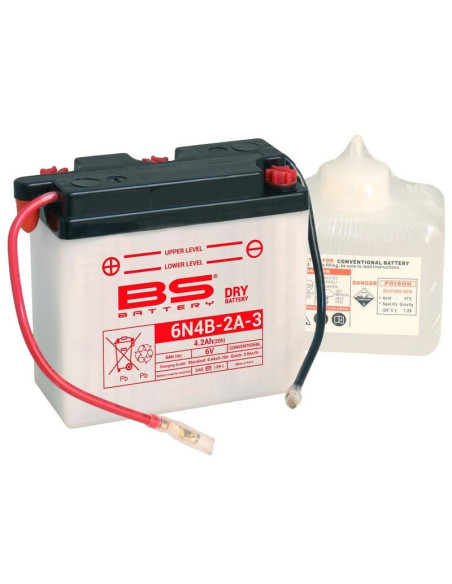 Batería Marca BS BATTERY 6N4B-2A-3