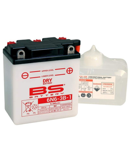 Batería Marca BS BATTERY 6N6-3B-1