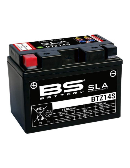 Batería Marca BS BATTERY SLA BTZ14S (FA)