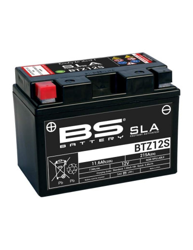 Batería Marca BS BATTERY SLA BTZ12S (FA)