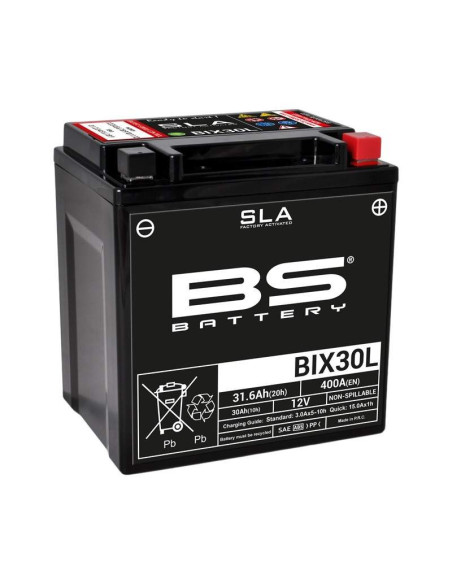 Batería Marca BS BATTERY SLA BIX30L (FA)