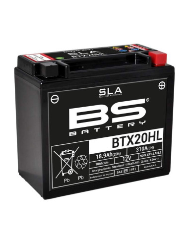 Batería Marca BS BATTERY SLA BTX20HL (FA)