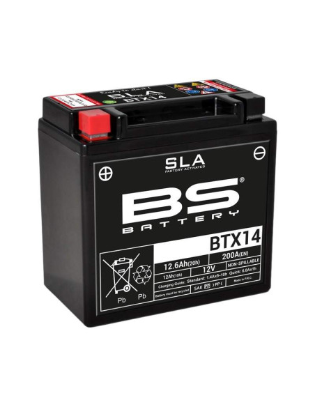 Batería Marca BS BATTERY SLA BTX14 (FA)