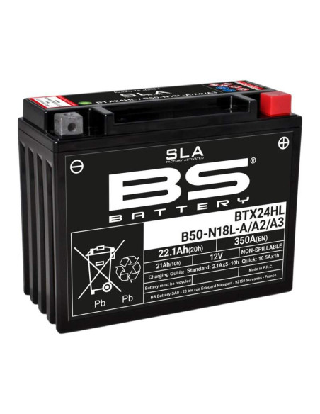 Batería Marca BS BATTERY SLA BTX24HL (FA)