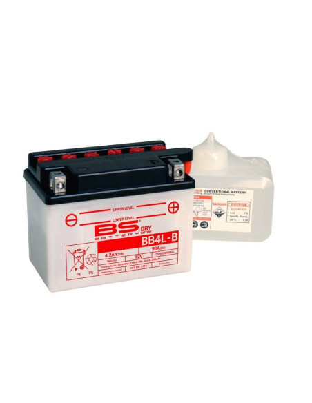 Batería Marca BS BATTERY YB4L-B (Fresh Pack)