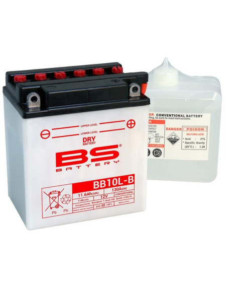 Batería Marca BS BATTERY BB10L-B (Fresh Pack)