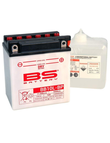 Batería Marca BS BATTERY BB10L-BP (Fresh Pack)
