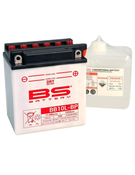 Batería Marca BS BATTERY BB10L-BP (Fresh Pack)