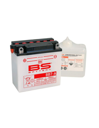 Batería Marca BS BATTERY BB7-A (Fresh Pack)