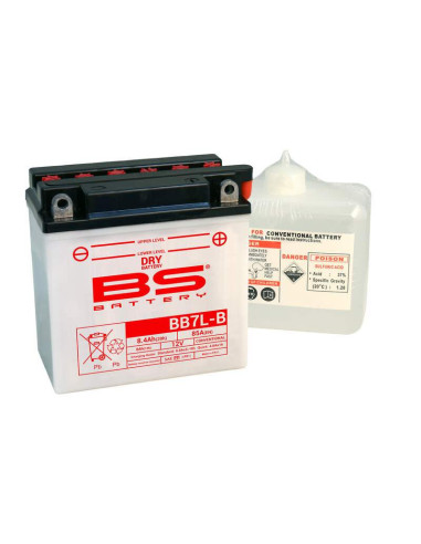 Batería Marca BS BATTERY BB7L-B (Fresh Pack)