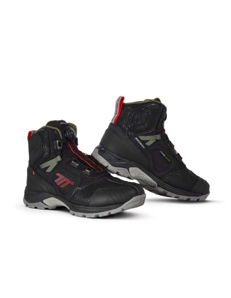 BOTA SEVENTY SD-BA7 STELVIO BAJA NEGRA/VERDE/ROJA