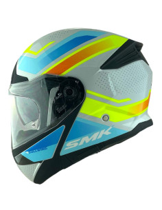 CASCO MODULAR SMK MODELO GULLWING SUPERTOUR MULTICOLOR DECORADO BRILLO 2