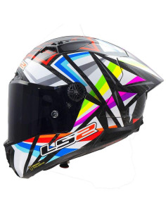 LS2 HELMETS Casco Integral THUNDER GP AERO FLASH BLACK FF805 ECE 22.06 HOMOLOGACIÓN 2