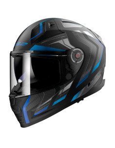 LS2 HELMETS Casco Integral FF811 VECTOR II ALIZER M.BLACK BLUE CE 22.06 HOMOLOGACIÓN 2