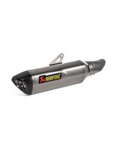 Escape Akrapovic homologado en titanio para KAWASAKI NINJA 500 2024 Z 500 2024