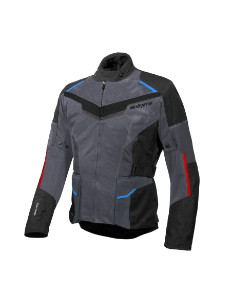 CHAQUETA SD-JT70 ATACAMA HOMBRE GRIS/ROJO/AZUL