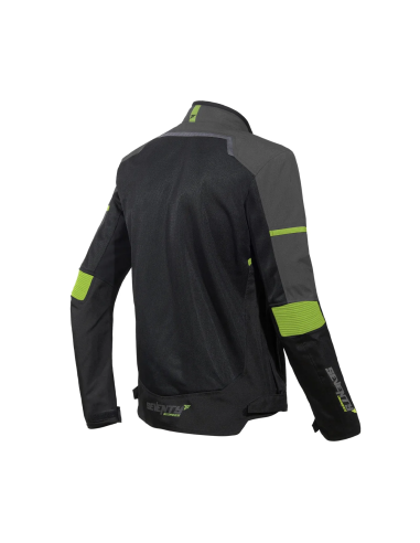CHAQUETA SD-JR60 THUNDER HOMBRE NEGRO/GRIS/AMARILLO FLUOR