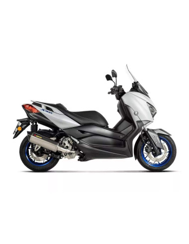 Escape Akrapovic homologado en acero inoxidable para YAMAHA TRICITY 300 21-24 | X-MAX 300 21-24