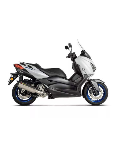 Escape Akrapovic homologado en acero inoxidable para YAMAHA TRICITY 300 21-24 | X-MAX 300 21-24