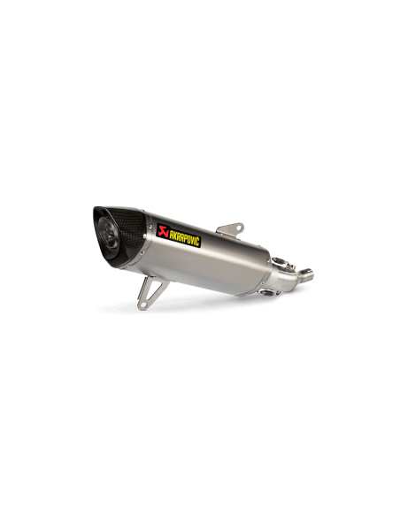 Escape Akrapovic homologado en acero inoxidable para YAMAHA TRICITY 300 21-24 | X-MAX 300 21-24