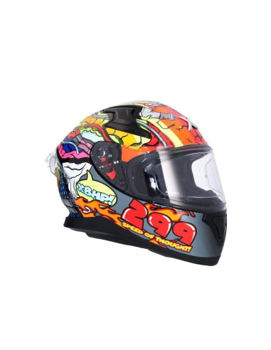 AXOR HELMETS Casco Integral APEX XBHP DV Multicolor Totalmente Homologado 22.06
