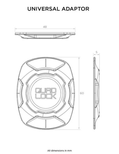 Adaptador universal QUAD LOCK