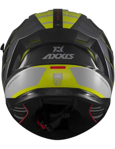 Casco Moto Casco Panther Sv Flight Amarillo/negro Brillo L