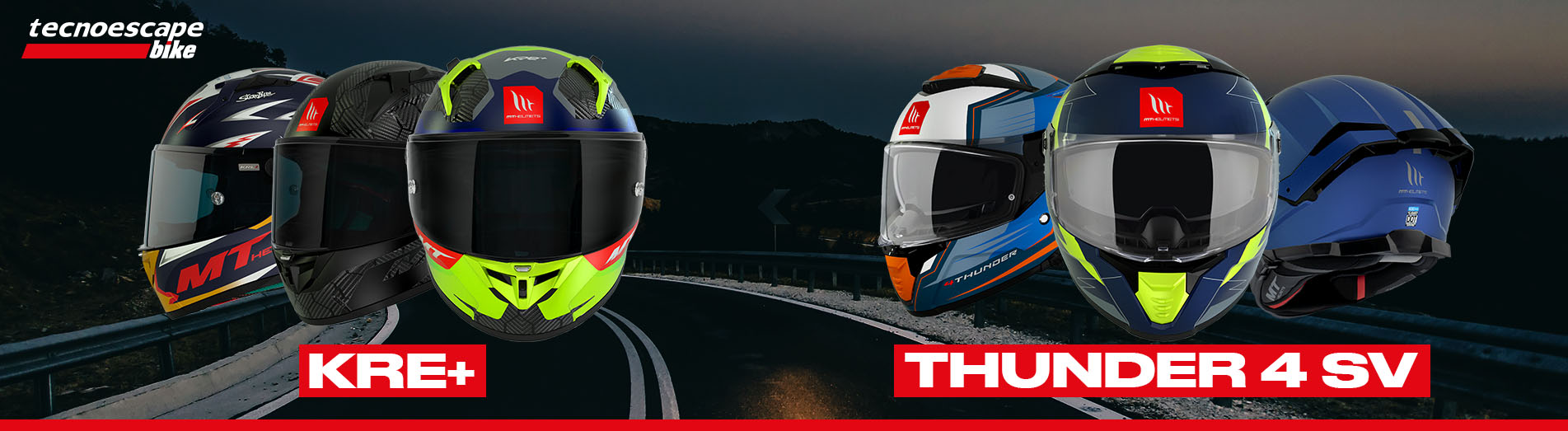 Tecnoescape cascos