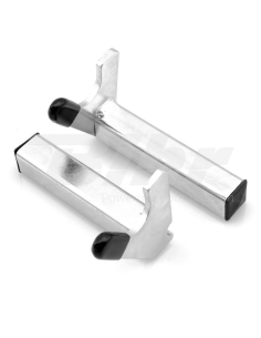Soportes V diabolos para stand trasero