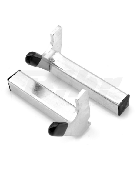 Soportes V diabolos para stand trasero