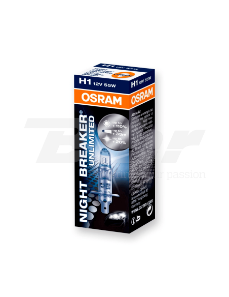 Lampara OSRAM H1 Night Breaker Unlimited